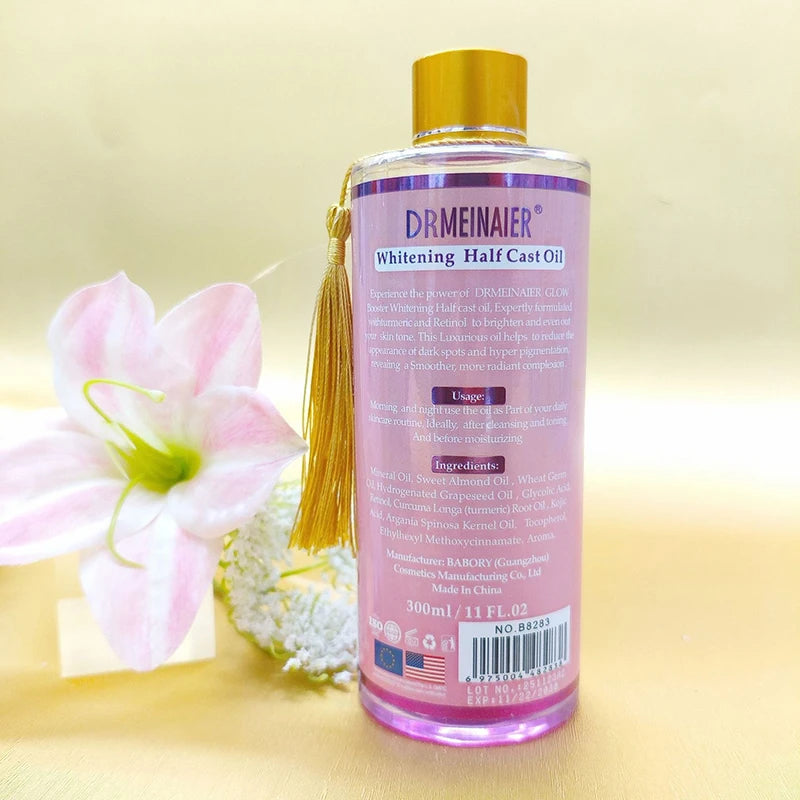 Glow Booster Body Brightening Massage Oil – Arbutin & Kojic Acid Skin Tone Corrector